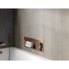 Mexen X-Wall-R Einbauwandregal mit Rahmen 60 x 20 cm, gebürstetes Kupfer - 19C0602010