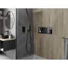 Mexen X-Wall-R Nischenregal mit Flansch 60 x 20 cm, gebürstetes Gun Gray - 19E0602010
