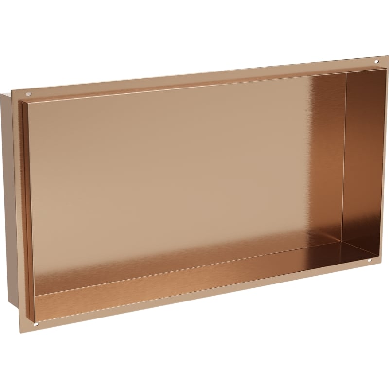 Mexen X-Wall-NR Einbauablage ohne Flansch 60 x 30 cm, gebürstetes Kupfer - 19C1603010
