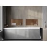 Mexen X-Wall-NR Einbauablage ohne Flansch 60 x 30 cm, gebürstetes Kupfer - 19C1603010