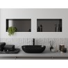 Mexen X-Wall-NR Nischenregal ohne Abdeckung 60 x 30 cm, gebürstetes Gun Gray - 19E1603010