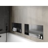 Mexen X-Wall-NR Nischenregal ohne Abdeckung 60 x 30 cm, gebürstetes Gun Gray - 19E1603010