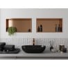 Mexen X-Wall-R Nischenregal mit Flansch 60 x 30 cm, gebürstetes Kupfer - 19C0603010