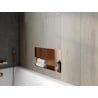 Mexen X-Wall-NR Nischenregal ohne Verkleidung mit Regal 60 x 30 cm, gebürstetes Kupfer - 19C1603010S