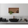 Mexen X-Wall-NR Nischenregal ohne Verkleidung mit Regal 60 x 30 cm, gebürstetes Kupfer - 19C1603010S