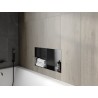 Mexen X-Wall-NR Einbauwandregal ohne Flansch mit Ablage 60 x 30 cm, gebürstetes Gun Gray - 19E1603010S