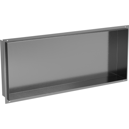 Mexen X-Wall-NR Nischenregal ohne Flansch 75 x 30 cm, gebürstetes Gun Gray - 19E1753010