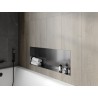 Mexen X-Wall-NR Nischenregal ohne Flansch 90 x 30 cm, gebürstetes Gun Gray - 19E1903010