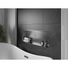 Mexen X-Wall-R Nischenregal mit Kragen 90 x 30 cm, gebürstetes Gun Grau - 19E0903010