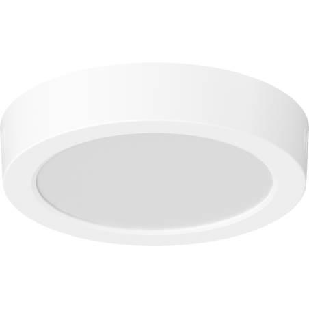 Mexen LDSR LED-Deckenleuchte Aufputzmontage ø 17 cm, 12W, Neutral - 4000K, 1320 lm, weiß - L212-017-1240-20