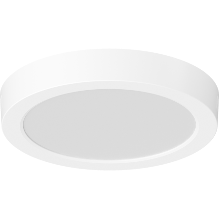 Mexen LDSR LED-Deckenleuchte Aufputz Ø 22 cm, 18W, Neutral - 4000K, 1980 lm, weiß - L212-022-1840-20