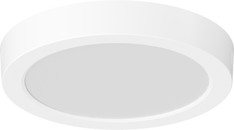 Mexen LDSR LED-Deckenleuchte Aufputz Ø 22 cm, 18W, Kalt - 6500K, 1980 lm, weiß - L212-022-1865-20