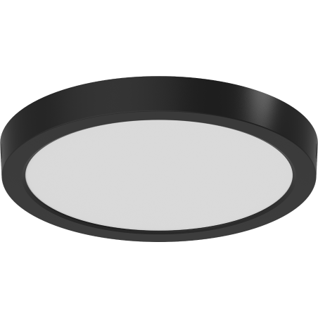 Mexen LDSR LED-Deckenleuchte für Aufputzmontage Ø 30 cm, 24W, Neutral - 4000K, 1920 lm, schwarz - L212-030-2440-70