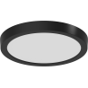 Mexen LDSR LED-Deckenleuchte für Aufputzmontage Ø 30 cm, 24W, Neutral - 4000K, 1920 lm, schwarz - L212-030-2440-70