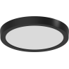Mexen LDSR LED-Deckenleuchte Aufputz Ø 30 cm, 24W, Kalt - 6500K, 1920 lm, schwarz - L212-030-2465-70