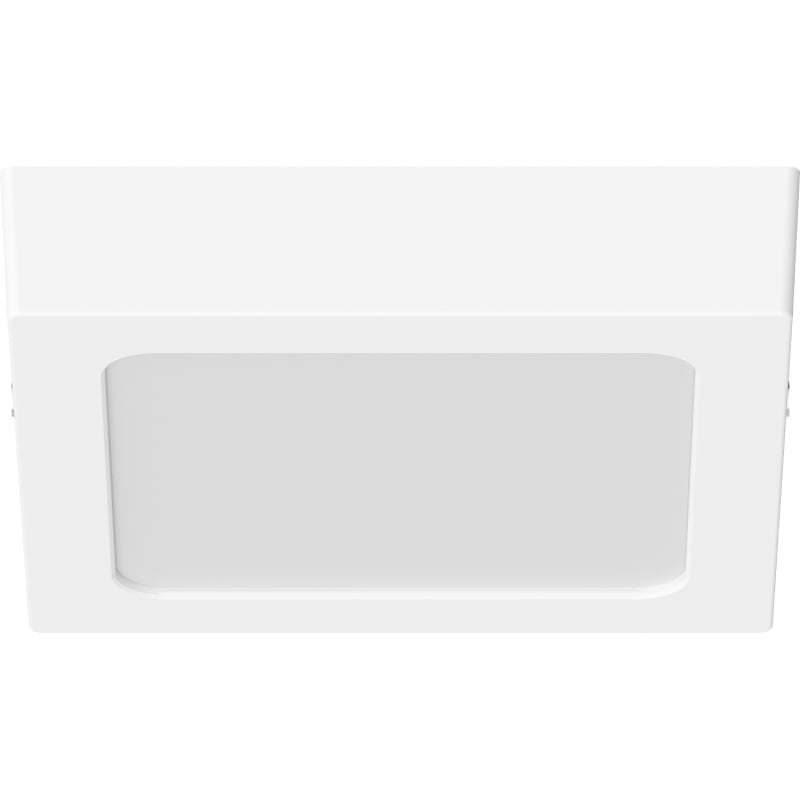 Mexen LDSS Deckenleuchte LED Aufputz 17 x 17 cm, 12W, Neutral - 4000K, 1320 lm, weiß - L213-017-1240-20