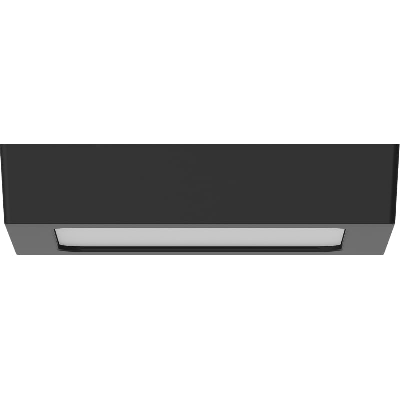 Mexen LDSS LED-Deckenleuchte zur Aufputzmontage 17 x 17 cm, 12W, Neutral - 4000K, 960 lm, schwarz - L213-017-1240-70