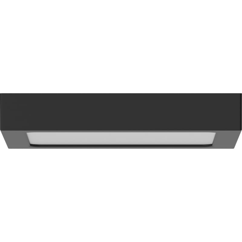Mexen LDSS LED-Deckenleuchte 22 x 22 cm, 18W, Kalt - 6500K, 1440 lm, schwarz - L213-022-1865-70