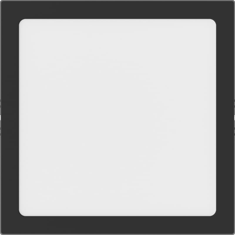 Mexen LDSS LED-Deckenleuchte zur Oberflächenmontage 30 x 30 cm, 24W, Neutral - 4000K, 1920 lm, schwarz - L213-030-2440-70