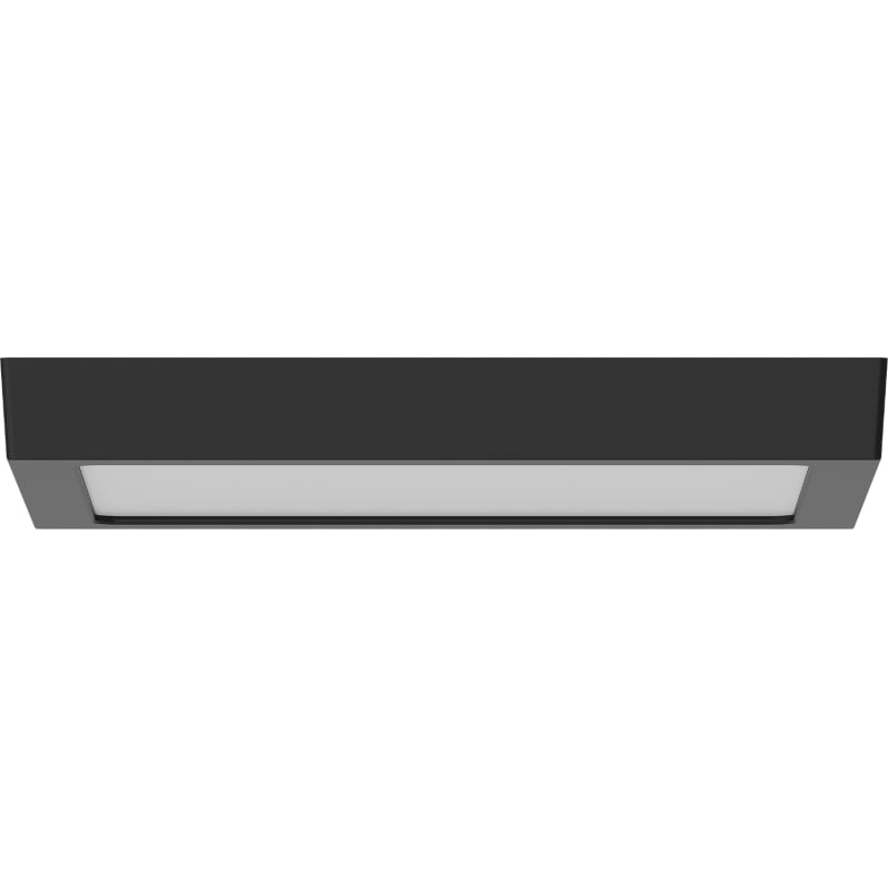 Mexen LDSS LED-Deckenleuchte zur Oberflächenmontage 30 x 30 cm, 24W, Kalt - 6500K, 1920 lm, schwarz - L213-030-2465-70
