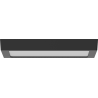 Mexen LDSS LED-Deckenleuchte zur Oberflächenmontage 30 x 30 cm, 24W, Kalt - 6500K, 1920 lm, schwarz - L213-030-2465-70