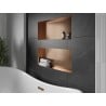 Mexen X-Wall-NR Nischenregal ohne Flansch 75 x 30 cm, gebürstetes Kupfer - 19C1753010