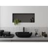 Mexen X-Wall-NR Nischenregal ohne Flansch 75 x 30 cm, gebürstetes Gun Gray - 19E1753010