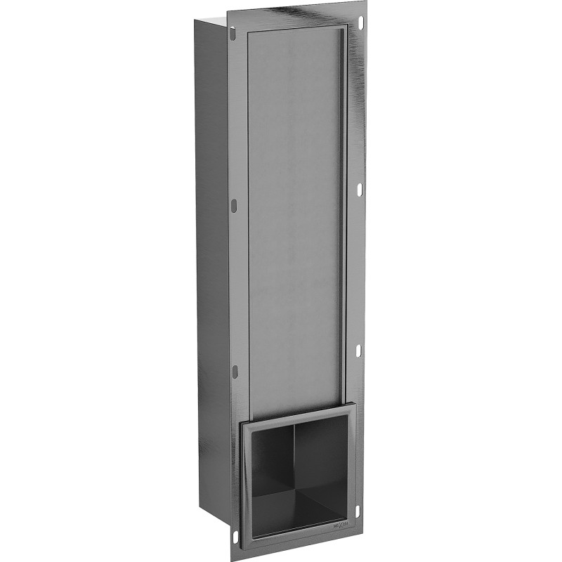 Mexen X-Wall-B Toilettenpapiermagazin, gebürstetes Gun Gray - 19E5