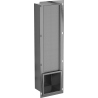 Mexen X-Wall-B Toilettenpapiermagazin, gebürstetes Gun Gray - 19E5