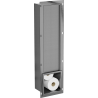 Mexen X-Wall-B Toilettenpapiermagazin, gebürstetes Gun Gray - 19E5
