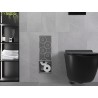 Mexen X-Wall-B Toilettenpapiermagazin, gebürstetes Gun Gray - 19E5