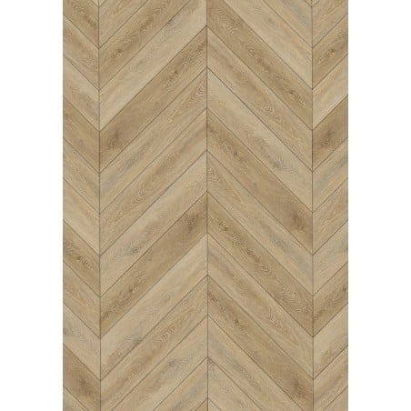Mexen Worcester  Vinylplatten Französisches Fischgrätmuster 650 x 127 mm SPC 6,5 mm, IXPE-Unterlage 1,5 mm, 4 V-Fuge, Eiche -