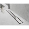 Mexen Flat ABS Duschrinne 2-in-1 80 cm, Edelstahl - 1069080