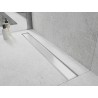 Mexen Flat MGW-Abdeckung für Linienentwässerung 60 cm, weißes Glas - 1027060