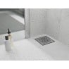 Mexen Flat-Q M01 quadratische Bodeneinlauf 15 x 15 cm, Inox - 1010315