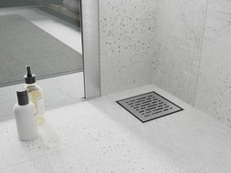 Mexen Flat-Q M01 quadratische Bodeneinlauf 15 x 15 cm, Inox - 1010315