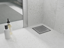Mexen Flat-Q M08 quadratischer Bodeneinlauf 15 x 15 cm, Inox - 1010515