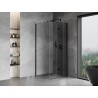 Mexen Mist-F Faltduschkabine rechts 85 x 85 cm, transparent, schwarz - 8A6T-085-085-70-00-P