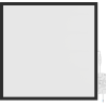 Mexen Brill LED-Deckenpaneel, unterputz 60 x 60 cm, 40W, Neutral - 4000K, 3600 lm, schwarz - L200-060-060-4040-70