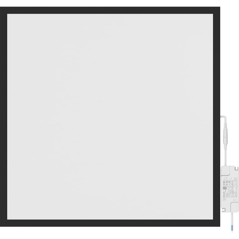 Mexen Brill-S LED-Deckenpaneel, 60 x 60 cm, 36W, Neutral - 4000K, 3960 lm, schwarz - L202-060-060-3640-70