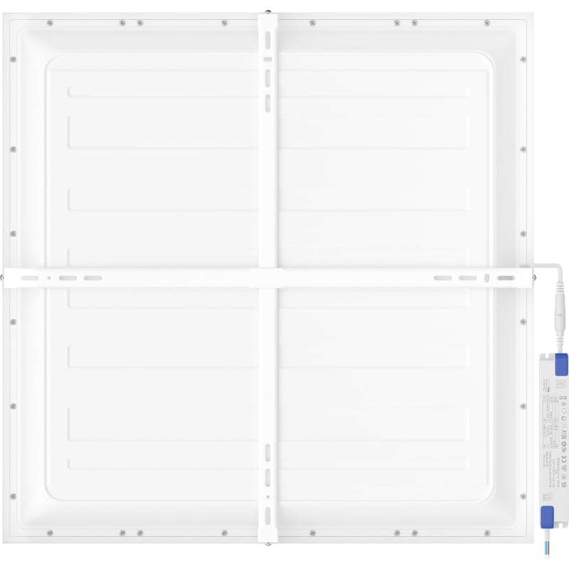Mexen Brill-S LED-Deckenplatte zur Oberflächenmontage 60 x 60 cm, 40W, Neutral - 4000K, 4000 lm, weiß - L205-060-060-4040-20