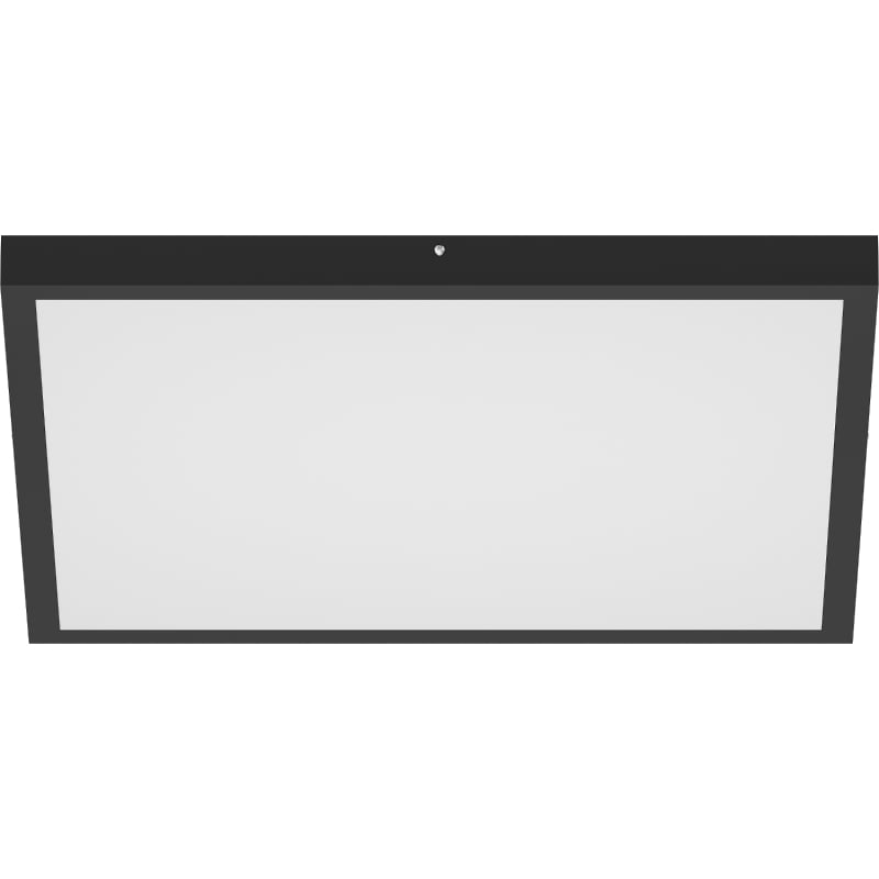 Mexen Brill-S LED-Deckenpanel Aufputz 60 x 60 cm, 48W, Neutral - 4000K, 4800 lm, schwarz - L206-060-060-4840-70