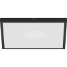 Mexen Brill-S LED-Deckenpanel Aufputz 60 x 60 cm, 48W, Neutral - 4000K, 4800 lm, schwarz - L206-060-060-4840-70