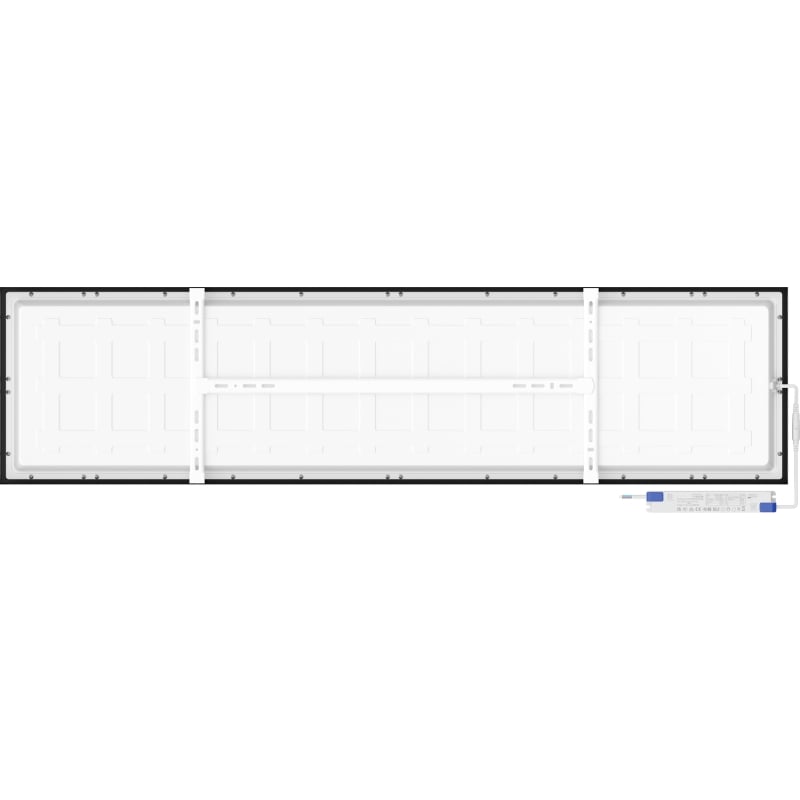 Mexen Brill-S LED-Deckenpaneel zur Oberflächenmontage 120 x 30 cm, 36W, Neutral - 4000K, 3960 lm, schwarz