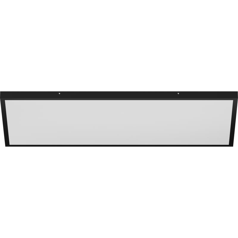 Mexen Brill-S LED-Deckenpanel Aufputz 120 x 60 cm, 60W, Neutral - 4000K, 6600 lm, schwarz - L207-120-060-6040-70