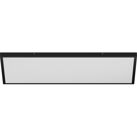 Mexen Brill-S LED-Deckenpanel Aufputz 120 x 60 cm, 60W, Neutral - 4000K, 6600 lm, schwarz - L207-120-060-6040-70
