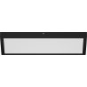 Mexen Brill-S LED-Deckenpaneel zur Oberflächenmontage 60 x 30 cm, 24W, Neutral - 4000K, 2640 lm, schwarz - L207-060-030-2440-70