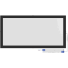 Mexen Brill-S LED-Deckenpaneel zur Oberflächenmontage 60 x 30 cm, 24W, Neutral - 4000K, 2640 lm, schwarz - L207-060-030-2440-70