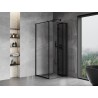 Mexen Mist-F klappbare Duschkabine rechts 85 x 85 cm, schwarzer Rahmen, schwarz - 8A6T-085-085-70-70-P