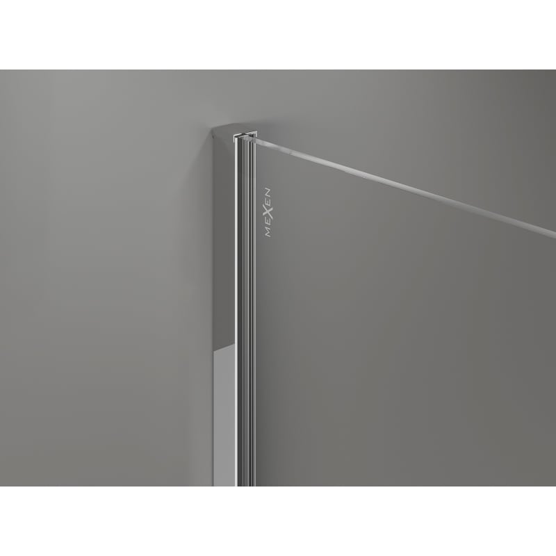 Mexen Uni-I1 Wandanschlussleiste für 8-mm-Duschwand, Chrom - 800-00-01